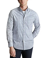 Charles Tyrwhitt Men's Slim Fit Long Sleeve Check Button-Down Shirt