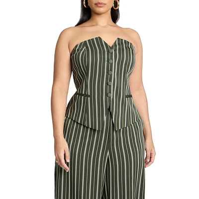 Eloquii Women's Suiting Bustier