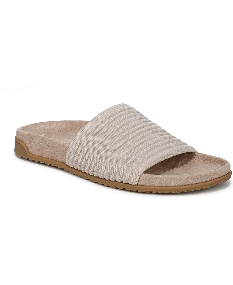 Vionic Womens Evie Knit Slide Sandals