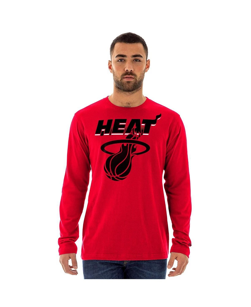 New Era Men's Miami Heat 2024/25 City Edition Long Sleeve T-Shirt