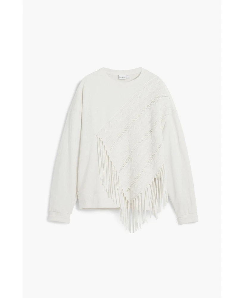 Desigual Women's Fringe sweatshirt