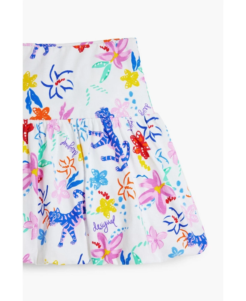 Desigual Girls Girls's Printed bubble skirt