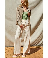 Crescent Women's Sasha Button Up Top