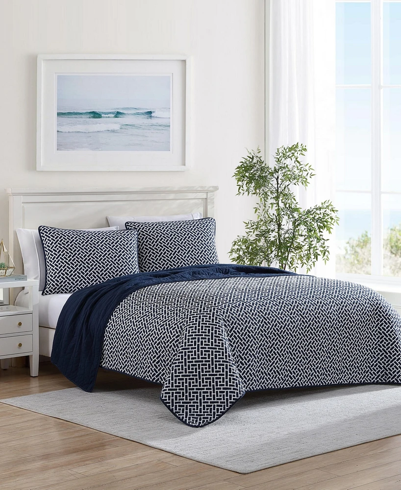 Nautica Lockridge Reversible 2-Pc. Quilt Set, Twin