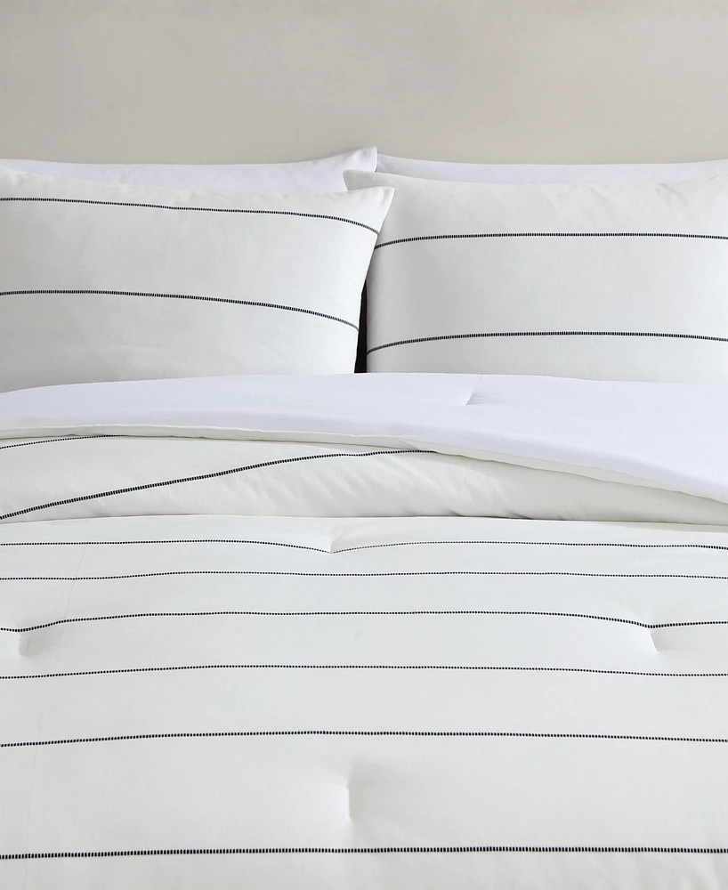 Nautica Naval Stripe -Pc. Duvet Cover Set