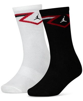 Jordan Big Kids Diamond Logo High Crew Socks