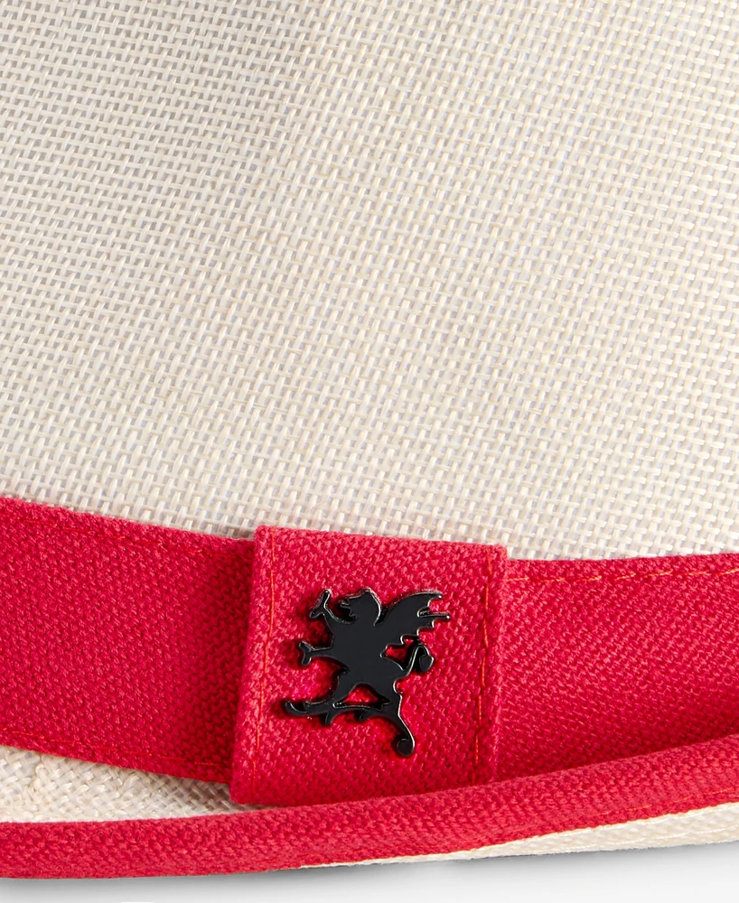 Dorfman Pacific Men's Contrast Trim Fedora
