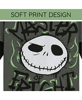 Nightmare Before Christmas Boys Disney T-Shirt and Fleece Pants