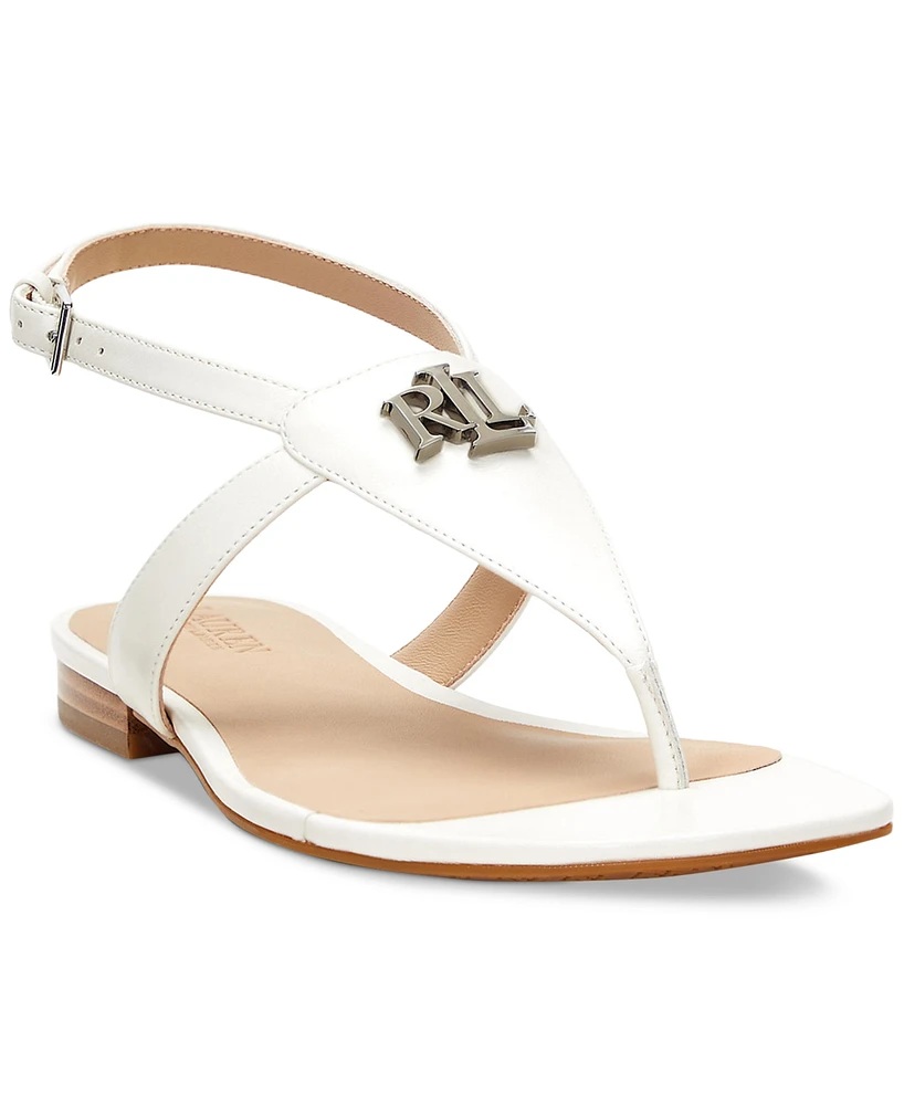Lauren Ralph Lauren Women's Everly Thong Flat Sandals