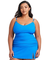 Bleu by Rod Beattie Plus Pique Ole Skirted Hipster Bottom