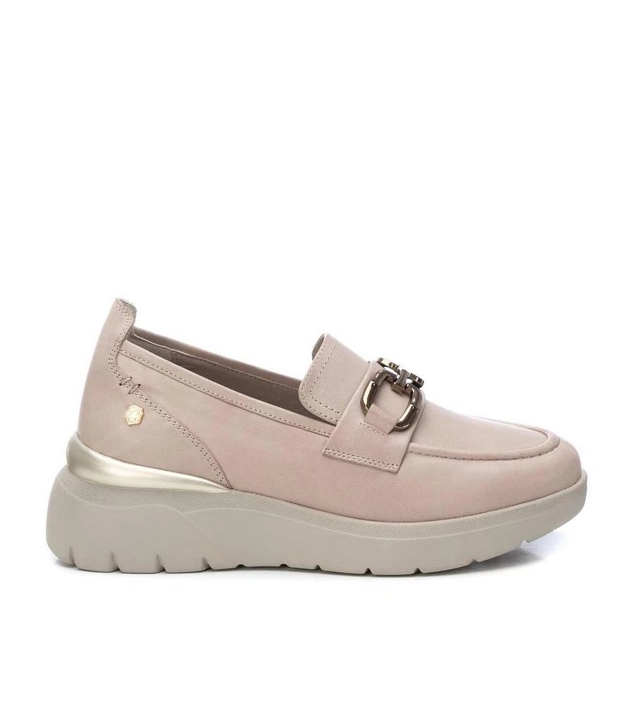 Carmela Leather Collection Women's Wedge Moccasins