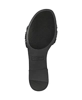 Marc Fisher Ltd Women's Vickee Woven Flat Slide Sandals