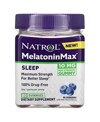 Natrol MelatoninMax Blueberry 10 mg