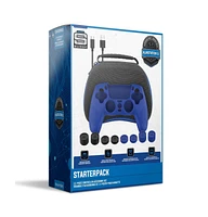 Sony Playstation 5 Slim Disc Bundle with Horizon Forbidden West, Extra Edge Controller, Pro Gamer Kit, Dual Charge Dock and MightySkins Decal Voucher