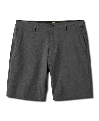 Quiksilver Men's Union Heather Amphibian 20 Hybrid Shorts