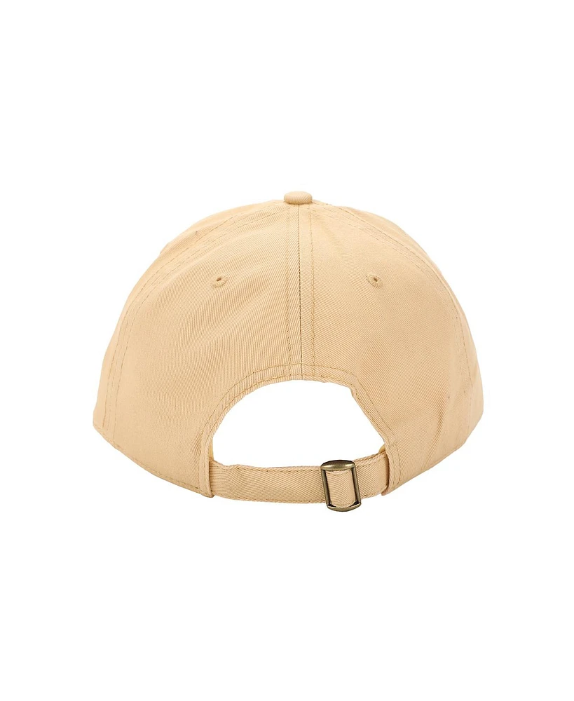 Generic Men's Pickleball Embroidered Pickle & Ball Tan Dad Hat