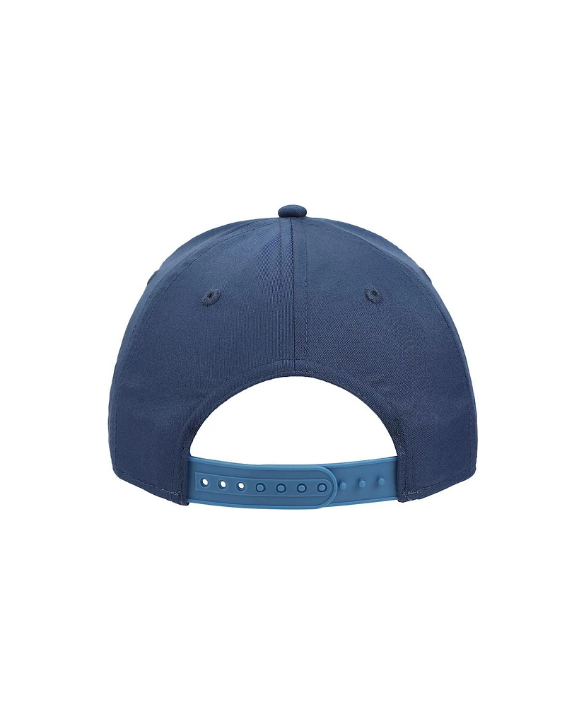Super Mario Boys Bros Logo & Power-Ups Youth Blue Traditional Adjustable Hat