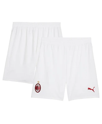 Puma Men's White Ac Milan 2024/25 DryCELL Home Replica Shorts