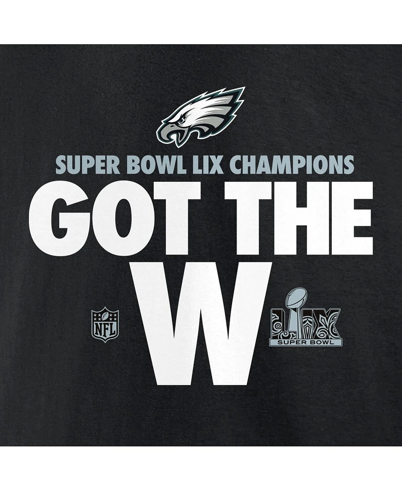 Nike Men's Black Philadelphia Eagles Super Bowl Lix Champions Parade Therma Performance Pullover Hoodie