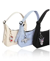 Sanrio Hello Kitty Pave 3D Bling Keychain - Bag Charm, Backpack Accessories, Travel Collectible Gift Keychains