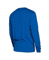 New Era Men's Blue Sacramento Kings 2024/25 City Edition Long Sleeve T-Shirt
