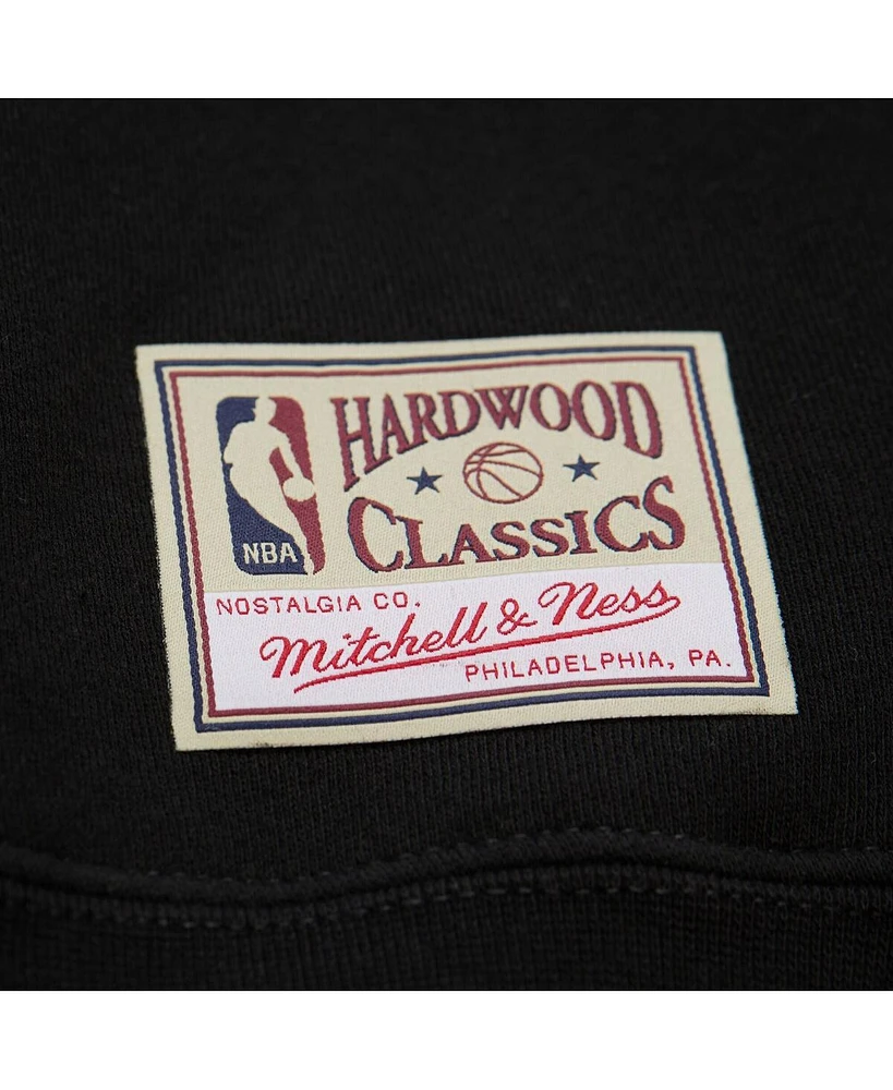 Mitchell & Ness Men's Black Chicago Bulls Nba x Michelob Ultra Swish Sip Pullover Hoodie