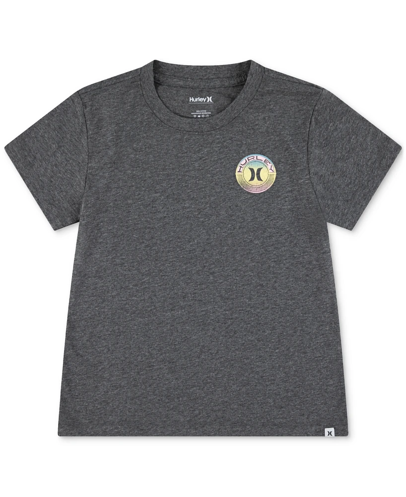 Hurley Big Girls Retrograde Graphic Crewneck T-Shirt