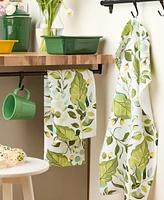 Fiesta Luscious Forest Cotton Kitchen Towel Set of 2, 16" x 28"