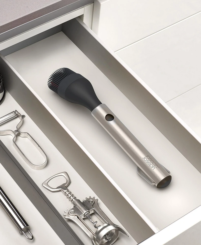 Joseph Joseph GrillOut 14" Bbq Silicone Basting Brush with Retractable Head