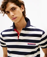 Tommy Hilfiger Men's Regular-Fit Stripe Polo Shirt