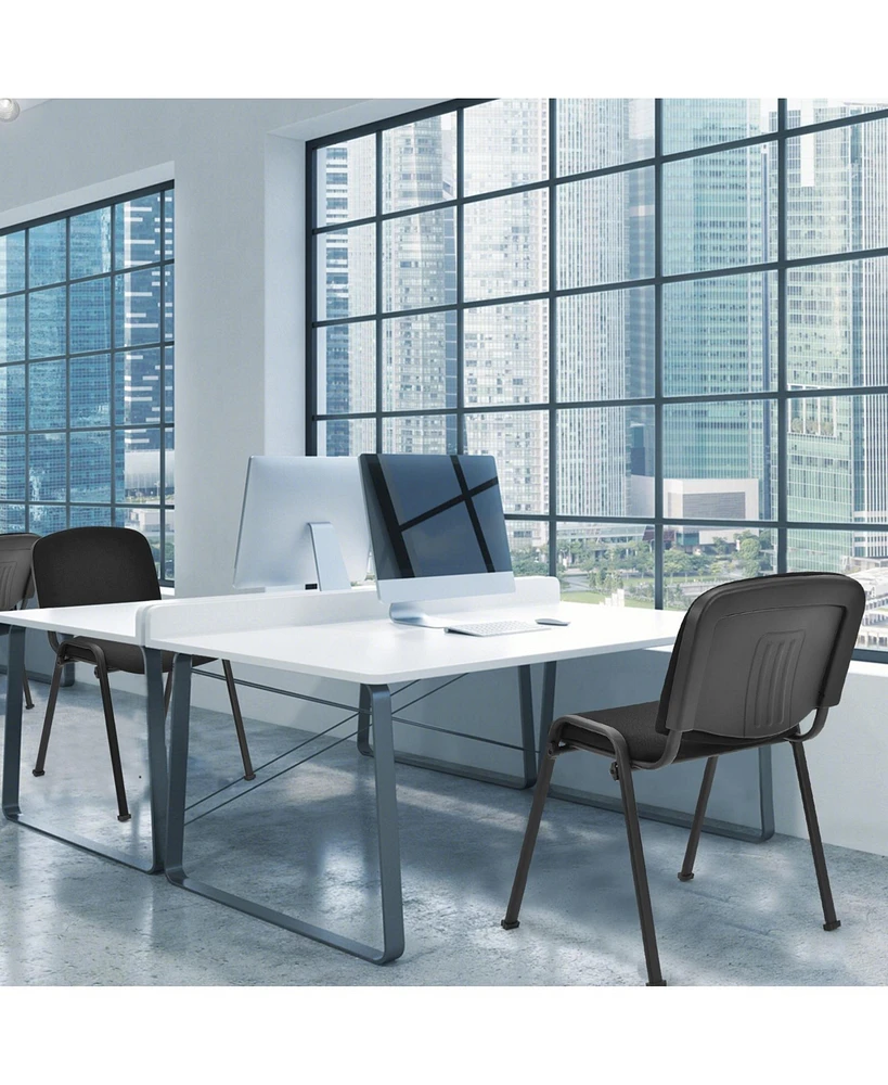 5 Pieces Elegant Conference Office Chair Set for Guest Reception