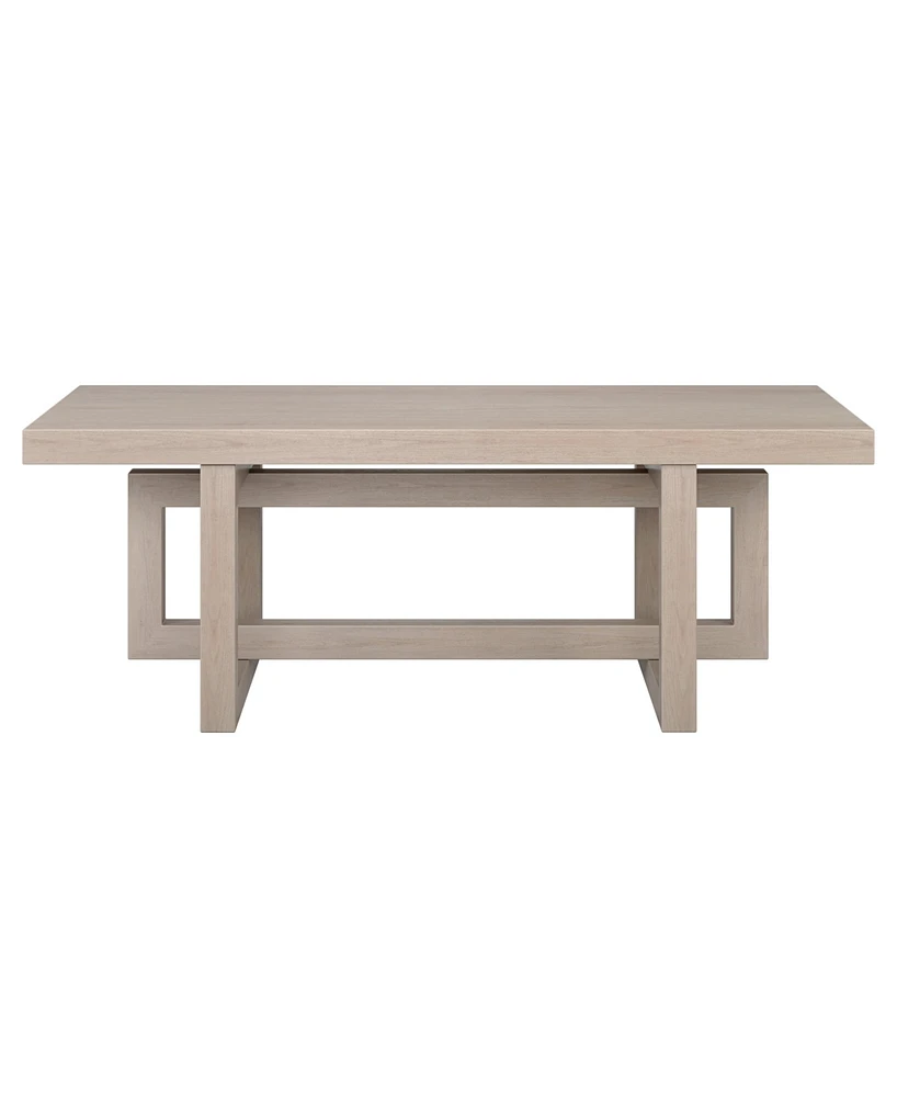 Hudson & Canal 47" Breslow Wide Rectangular Coffee Table