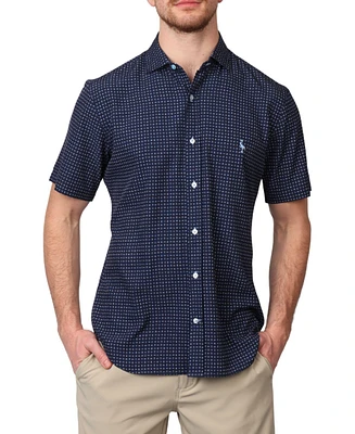 Tailorbyrd Men's Lux Performance Short Sleeve Shirt