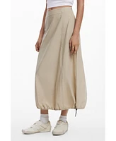 Desigual Women's Midi parachute skirt