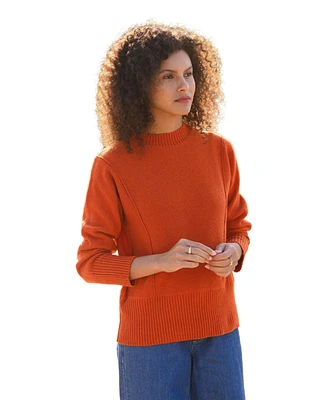 Celtic & Co. Women's Exposed Seam Sweater