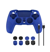 Sony PlayStation 5 Pro with Extra Volcanic Red Controller, Gamer Starter Kit and MightySkins Decal Voucher Plus 1 Year Cps Extended Warranty