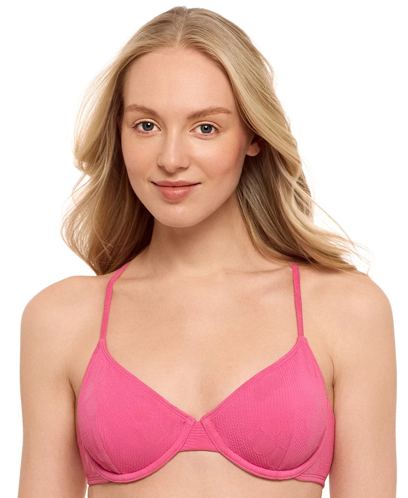 Salt + Cove Juniors' X-Back Underwire Bikini Top, Exclusively at Macy's