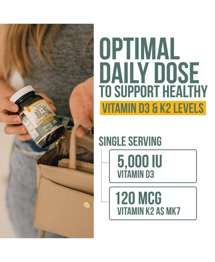 Plant-D3 + K2 5000 Iu Capsules