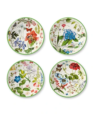 Certified International Greenhouse Soup Bowls, Set of 4, Service for 4