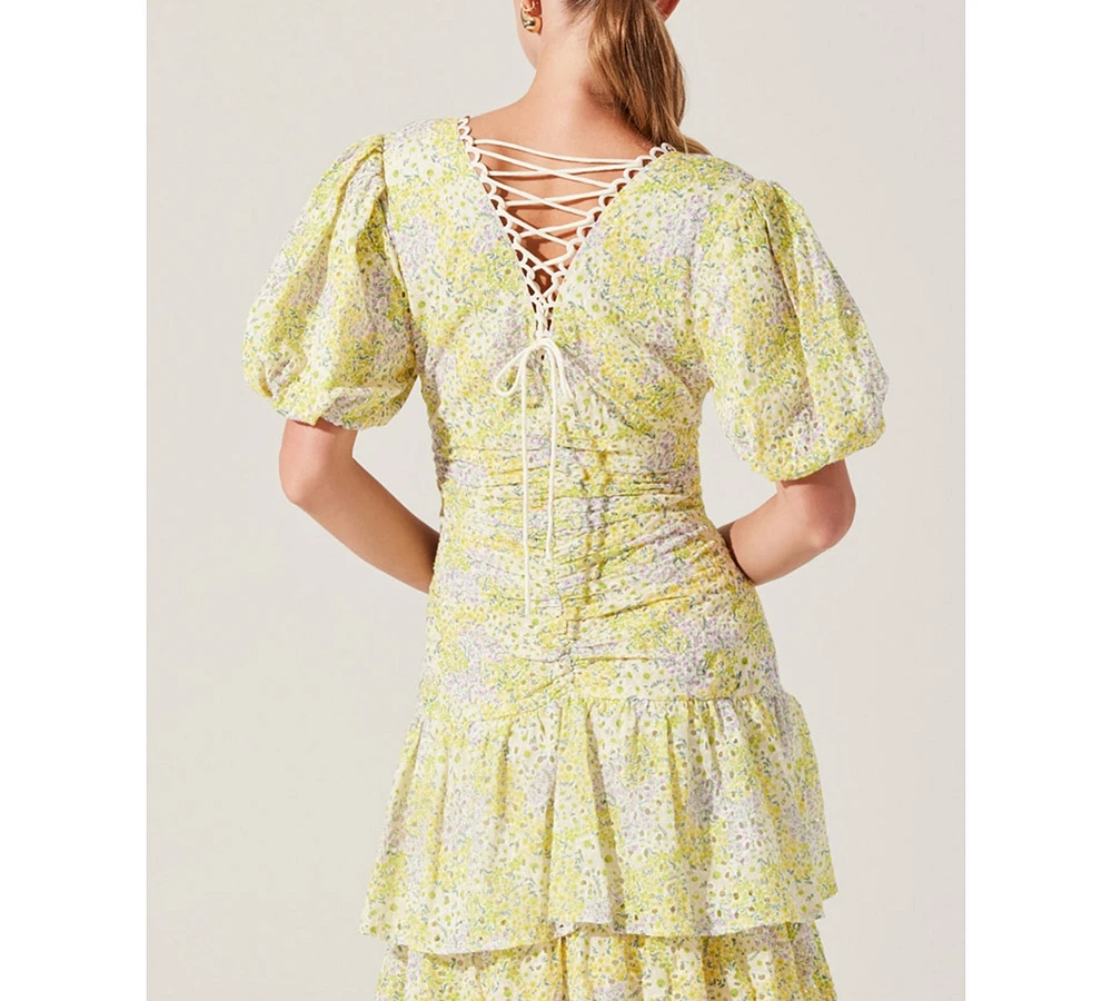 Astr the Label Women's Corinna Tiered Maxi Dress