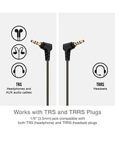 Mee audio 1/4" (6.3 mm) Stereo Audio Adapter (3 Pack)