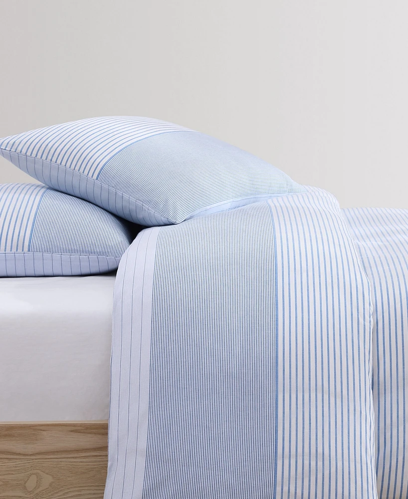 Tommy Hilfiger Modern Stripe Cotton -Pc. Comforter Set