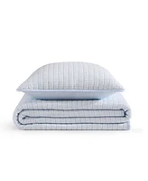 Tommy Hilfiger Ithaca Stripe Cotton Reversible 3-Pc. Quilt Set