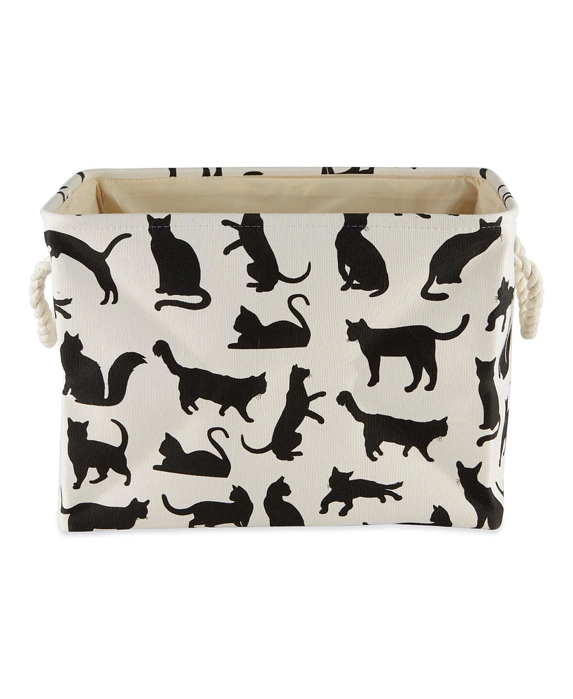 Bone Dry Cat's Meow Pet Storage Bin with Rope Handles