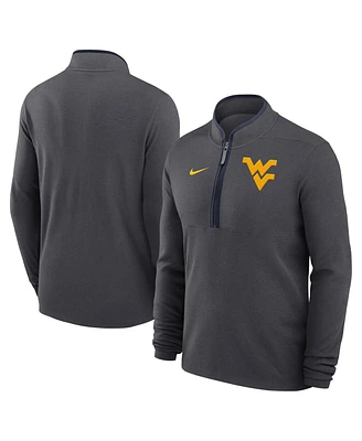 Nike Men's Anthracite West Virginia Mountaineers Victory Performance Half-Zip Sweatshirt