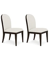 Mazen 2-Pc. Curved Side Chair Set