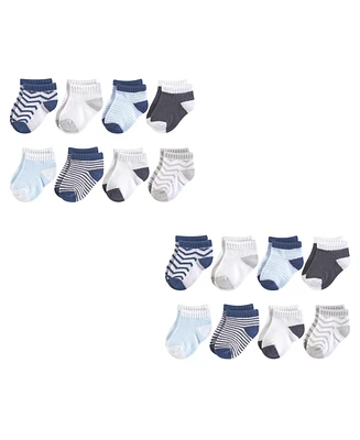 Luvable Friends Baby Boys Fun Essential Socks