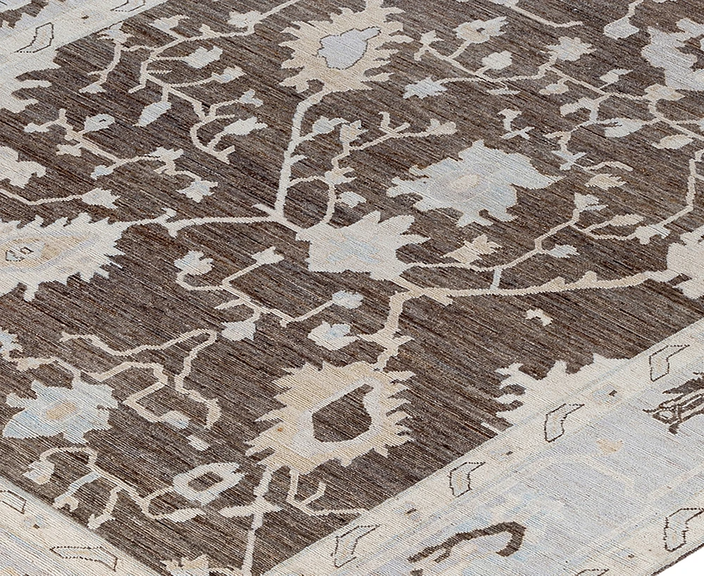 Adorn Hand Woven Rugs Colorful Oushak M1945 8'8''x11'10'' Area Rug