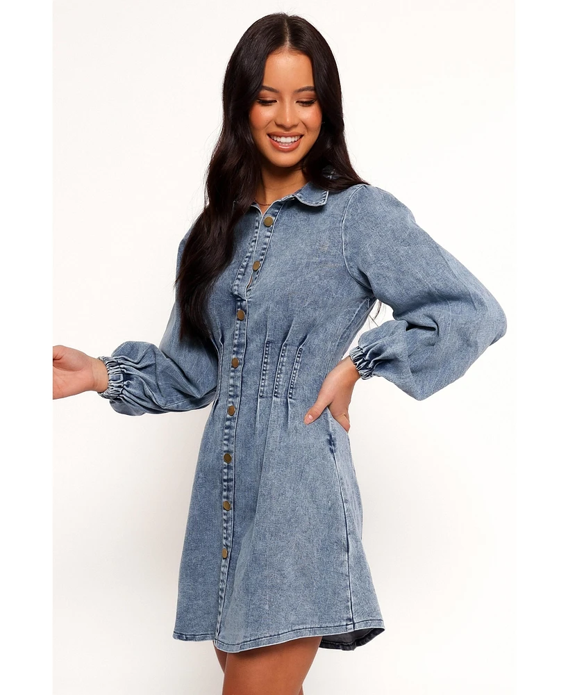 Petal and Pup Women's Phoenix Long Sleeve Mini Dress