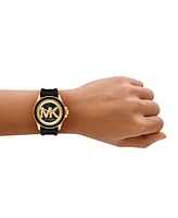Michael Kors Women's Everest Three-Hand Silicone Watch